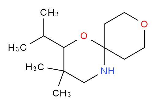 3,3-dimethyl-2-(propan-2-yl)-1,9-dioxa-5-azaspiro[5.5]undecane