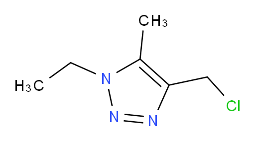4-(chloromethyl)-1-ethyl-5-methyl-1H-1,2,3-triazole