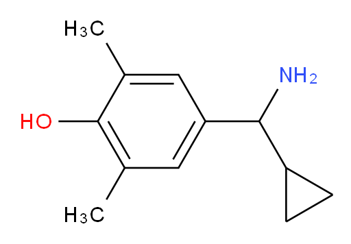 4-[amino(cyclopropyl)methyl]-2,6-dimethylphenol