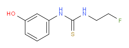 3-(2-fluoroethyl)-1-(3-hydroxyphenyl)thiourea