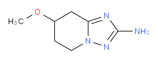 7-methoxy-5H,6H,7H,8H-[1,2,4]triazolo[1,5-a]pyridin-2-amine