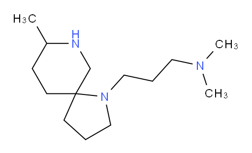 dimethyl(3-{8-methyl-1,7-diazaspiro[4.5]decan-1-yl}propyl)amine