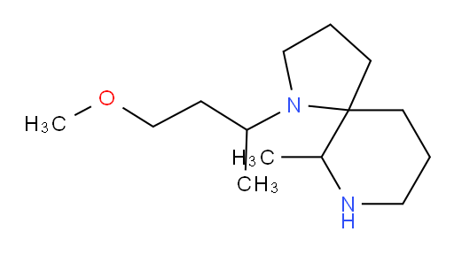 1-(4-methoxybutan-2-yl)-6-methyl-1,7-diazaspiro[4.5]decane
