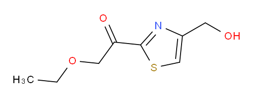 2-ethoxy-1-[4-(hydroxymethyl)-1,3-thiazol-2-yl]ethan-1-one