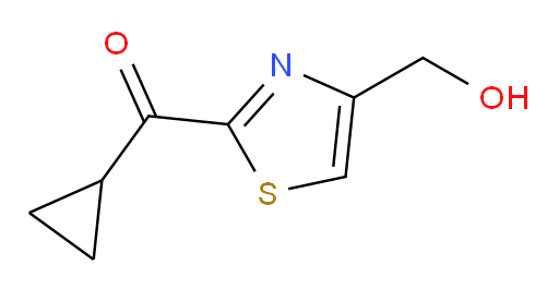 (2-cyclopropanecarbonyl-1,3-thiazol-4-yl)methanol