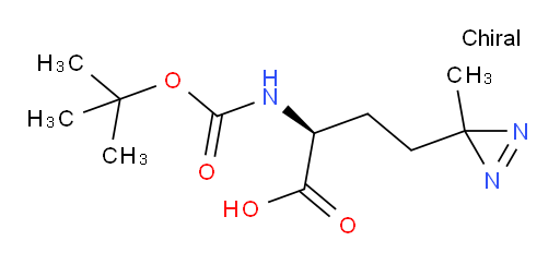 (2S)-2-{[(tert-butoxy)carbonyl]amino}-4-(3-methyl-3H-diazirin-3-yl)butanoic acid
