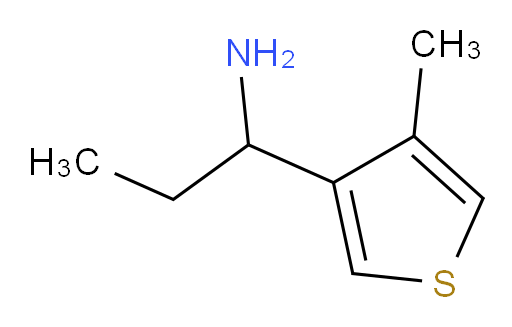 1-(4-methylthiophen-3-yl)propan-1-amine