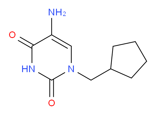 5-amino-1-(cyclopentylmethyl)-1,2,3,4-tetrahydropyrimidine-2,4-dione