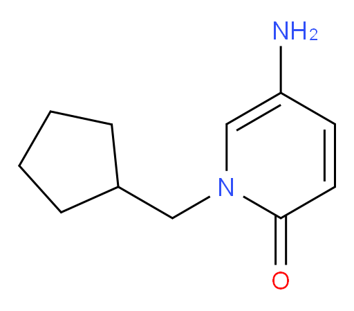 5-amino-1-(cyclopentylmethyl)-1,2-dihydropyridin-2-one