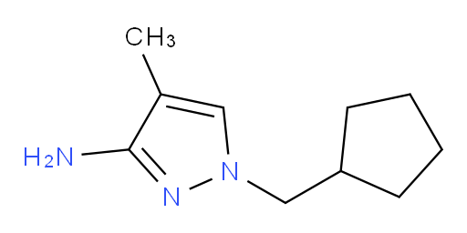 1-(cyclopentylmethyl)-4-methyl-1H-pyrazol-3-amine