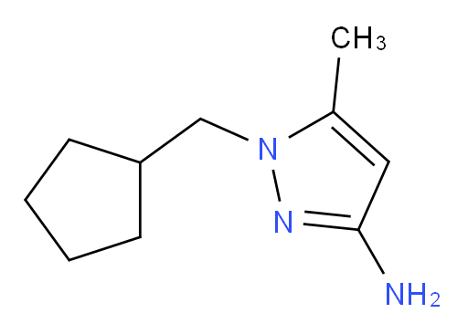 1-(cyclopentylmethyl)-5-methyl-1H-pyrazol-3-amine