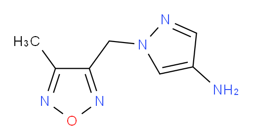 1-[(4-methyl-1,2,5-oxadiazol-3-yl)methyl]-1H-pyrazol-4-amine