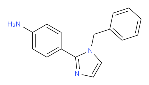 4-(1-benzyl-1H-imidazol-2-yl)aniline