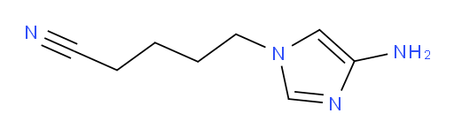 5-(4-amino-1H-imidazol-1-yl)pentanenitrile