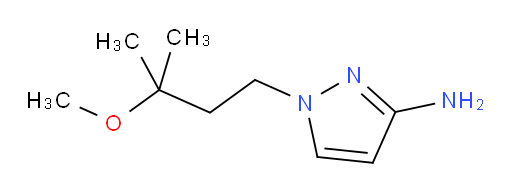 1-(3-methoxy-3-methylbutyl)-1H-pyrazol-3-amine