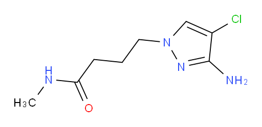 4-(3-amino-4-chloro-1H-pyrazol-1-yl)-N-methylbutanamide