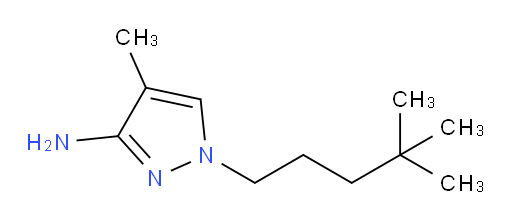 1-(4,4-dimethylpentyl)-4-methyl-1H-pyrazol-3-amine