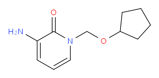 3-amino-1-[(cyclopentyloxy)methyl]-1,2-dihydropyridin-2-one