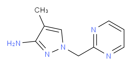 4-methyl-1-[(pyrimidin-2-yl)methyl]-1H-pyrazol-3-amine