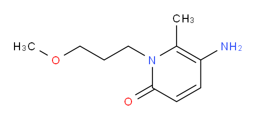 5-amino-1-(3-methoxypropyl)-6-methyl-1,2-dihydropyridin-2-one
