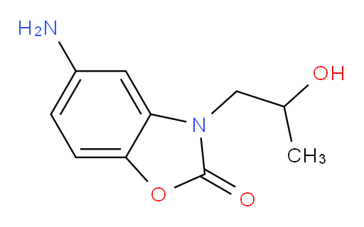 5-amino-3-(2-hydroxypropyl)-2,3-dihydro-1,3-benzoxazol-2-one