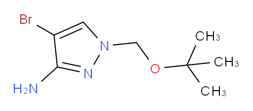 4-bromo-1-[(tert-butoxy)methyl]-1H-pyrazol-3-amine