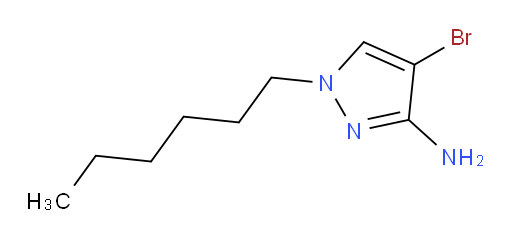 4-bromo-1-hexyl-1H-pyrazol-3-amine