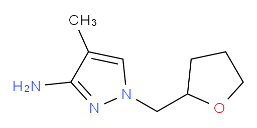4-methyl-1-[(oxolan-2-yl)methyl]-1H-pyrazol-3-amine