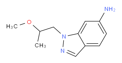 1-(2-methoxypropyl)-1H-indazol-6-amine