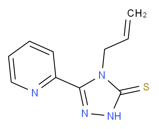 4-(prop-2-en-1-yl)-3-(pyridin-2-yl)-4,5-dihydro-1H-1,2,4-triazole-5-thione