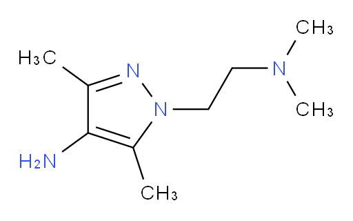 1-[2-(dimethylamino)ethyl]-3,5-dimethyl-1H-pyrazol-4-amine
