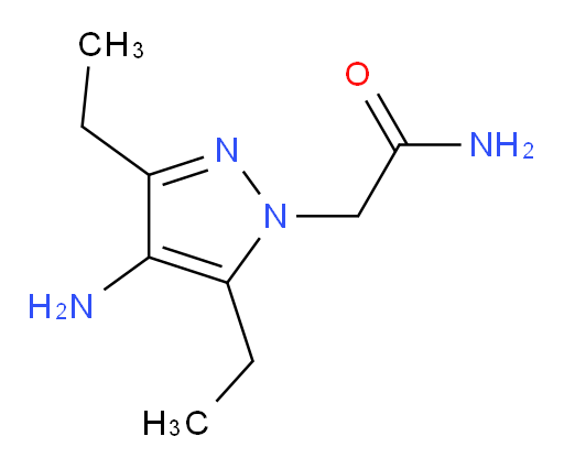2-(4-amino-3,5-diethyl-1H-pyrazol-1-yl)acetamide