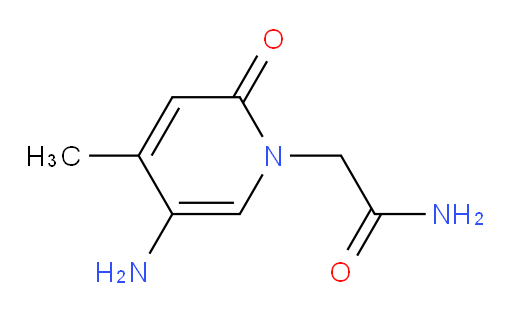 2-(5-amino-4-methyl-2-oxo-1,2-dihydropyridin-1-yl)acetamide