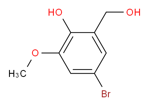 4-bromo-2-(hydroxymethyl)-6-methoxyphenol