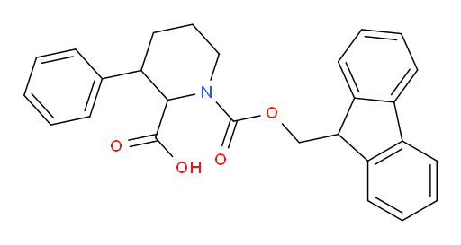 1-{[(9H-fluoren-9-yl)methoxy]carbonyl}-3-phenylpiperidine-2-carboxylic acid