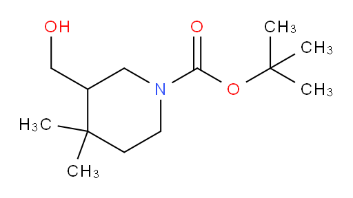 tert-butyl 3-(hydroxymethyl)-4,4-dimethylpiperidine-1-carboxylate