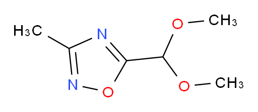 5-(dimethoxymethyl)-3-methyl-1,2,4-oxadiazole