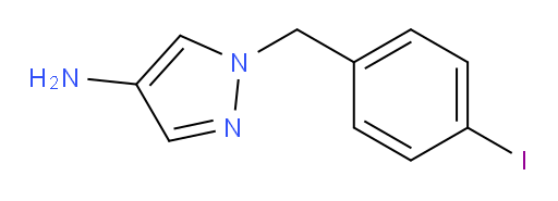 1-[(4-iodophenyl)methyl]-1H-pyrazol-4-amine