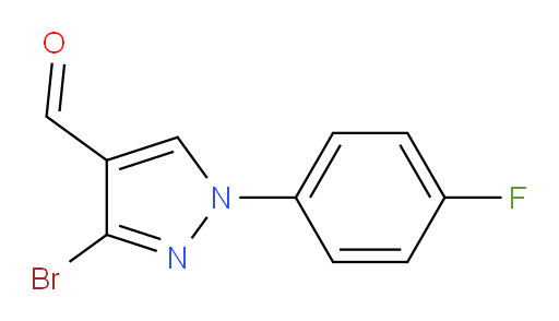 3-bromo-1-(4-fluorophenyl)-1H-pyrazole-4-carbaldehyde