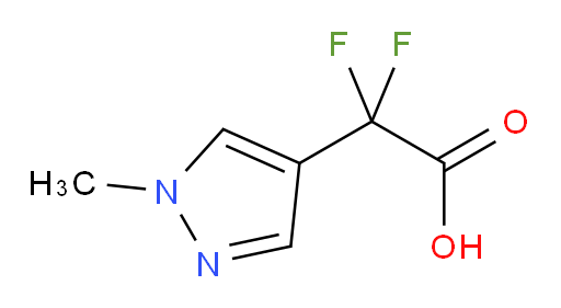 2,2-difluoro-2-(1-methyl-1H-pyrazol-4-yl)acetic acid