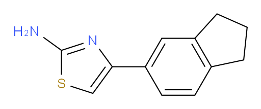 4-(2,3-dihydro-1H-inden-5-yl)-1,3-thiazol-2-amine
