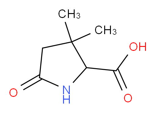 3,3-dimethyl-5-oxopyrrolidine-2-carboxylic acid