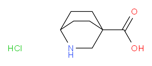 2-azabicyclo[2.2.2]octane-4-carboxylic acid hydrochloride