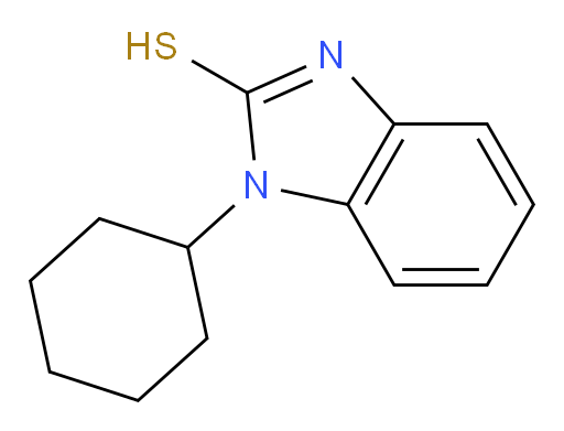 1-cyclohexyl-1H-1,3-benzodiazole-2-thiol