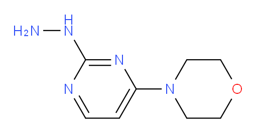4-(2-hydrazinylpyrimidin-4-yl)morpholine