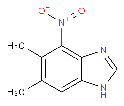 5,6-dimethyl-4-nitro-1H-1,3-benzodiazole