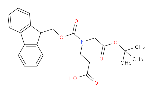 3-{[2-(tert-butoxy)-2-oxoethyl]({[(9H-fluoren-9-yl)methoxy]carbonyl})amino}propanoic acid