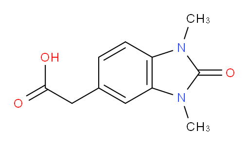 2-(1,3-dimethyl-2-oxo-2,3-dihydro-1H-1,3-benzodiazol-5-yl)acetic acid