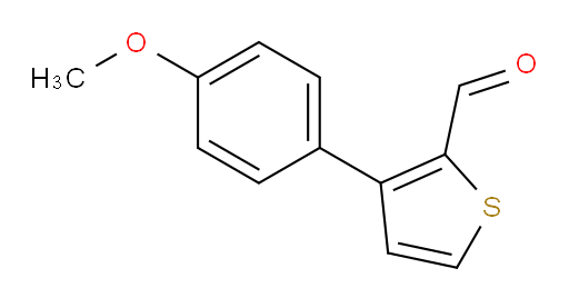 3-(4-methoxyphenyl)thiophene-2-carbaldehyde