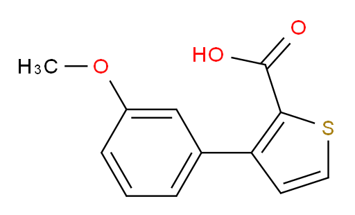 3-(3-methoxyphenyl)thiophene-2-carboxylic acid